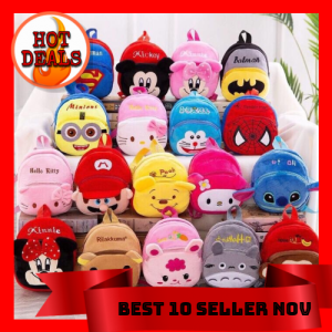 Best deal Gift School Bag: Cute Lightweight 3D Cartoon Plush Toy Backpack for Kids