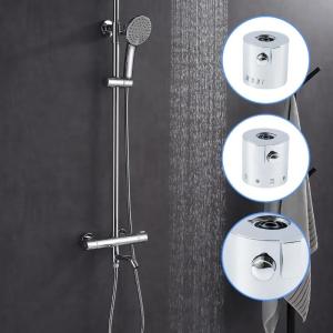 Nhiệt độ núm điều khiển xử lý tĩnh nhiệt linh kiện thay thế tay cầm vòi nước phòng tắm bộ phận điều nhiệt dễ dàng để cài đặt