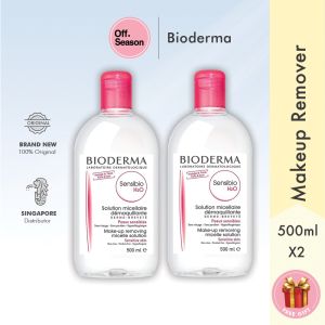 Bioderma Sensibio / Sebium / Hydrabio H2O Micellar Water Makeup Remover 500ML LIMITED
