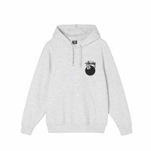 Stussy 8 Ball Hoodie Black