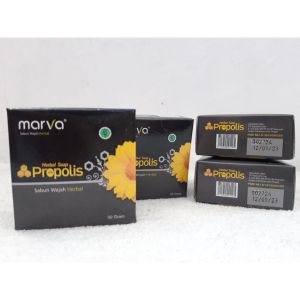Sabun Wajah Marva Propolis Herbal plus Propolis Whitening