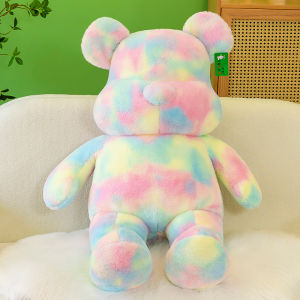 Bears 50cm 70cm Pillow Stuffed Plush Brickbear Toy Doll Bear Patung Gift Hadiah 梦幻小熊毛绒娃娃玩具