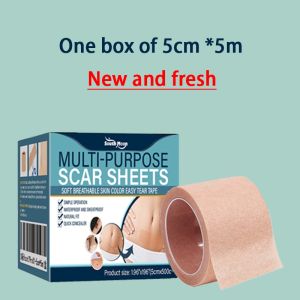🇸🇬 [In Stock]Silicone Scar Removal Sticker Tattoo Concealer Sticker keloid Silicone Tape Scar Patch Invisible Birthmark