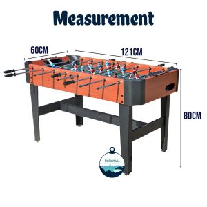 ⚽ Artanis 121x60x80cm Foosball Table Table Soccer Football Game Arcade Game Room Bar Entertainment Family Indoor Sport
