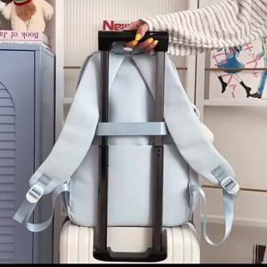 AE Student Schoolbag ins Elementary and middle school student backpack for girls large capacity high aesthetic value cute campus backpack