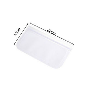 Bayar Di Tempat - Silicone Food Bag Kantong Penyimpanan Makanan Kedap Udara Ziplock