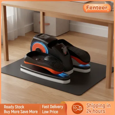 Fenteer Low-Impact Electric Elliptical Leg Exerciser Quiet Elliptical Exercise Machine with Handheld Controller Control Adjustable Seated Pedal Exerciser with Handheld Controller Control Automatic for Seniors