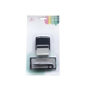 【Local delivery】 DIY Number Letter Stamp Set Self Inking Custom Personalised Business Name Number Address Printing Rubber Stamp + Tweezers Kit DIY-Stamp