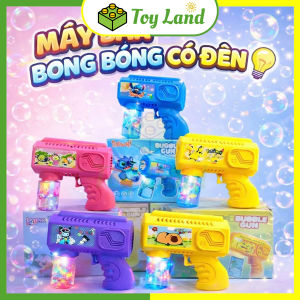 Đồ Chơi Máy Bắn Bong Bóng Xà Phòng Chạy Pin Đồ Chơi Ngoài Trời Thỏa Sức Vui Chơi Cho Bé