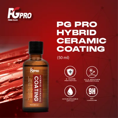 Perma Glass PG Pro Hybrid Ceramic Coating (50ml) | 3 Years Protection | Multi Surface Coating