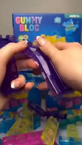 FYLO.SG 💗 Jelly Blocks Gummy Blocks Building Blocks Sensory Play