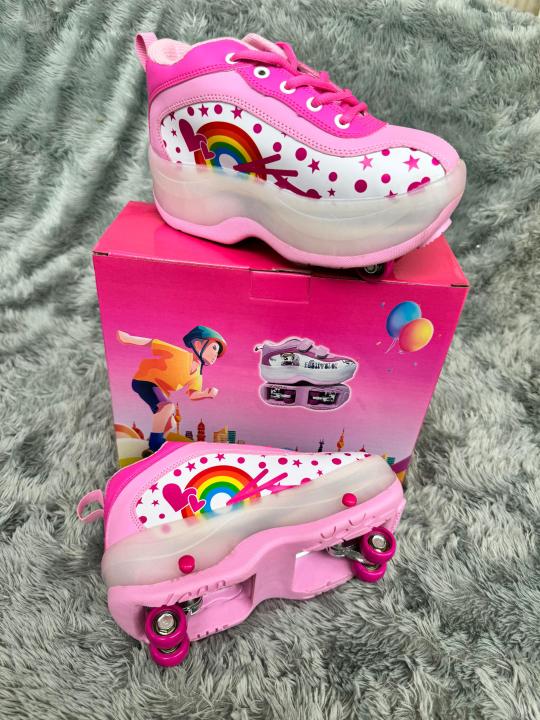 Full LED ! Sepatu Roda Kasual Anak Lampu LED dengan karakter lucu anak ...