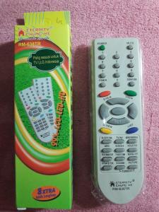 Remot berkualitas untuk TV tabung LG tanpa set program/ remote bisa langsung pakai tanpa set kode