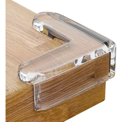 Safety Soft Transparent PVC Table Corner Furniture Protection Cover Children Anticollision