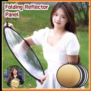 Reflector Panel Foldable Photography Silver Gold Soft Light Fill Plate Portable Photography Tools