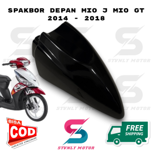 Cover Spakbor Depan MIO J MIO GT Hitam 2014-2018