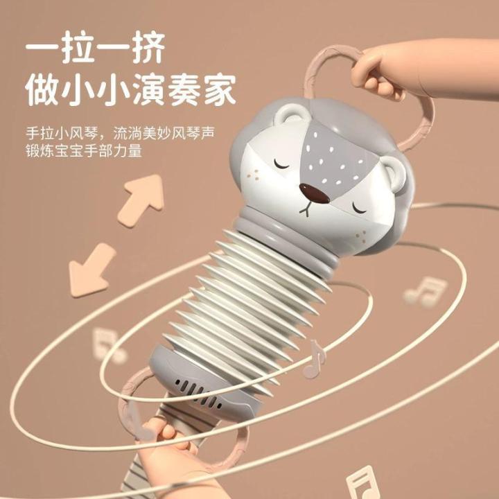 Fox accordion instrument toy baby sleeping comfort newborn baby toy