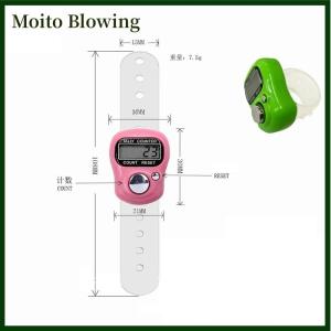Moito Finger Counter Compass LED Electronic Handheld Tally Counter Clicker Counter Ring