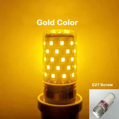 E27 LED ที่มีสีสันข้าวโพดหลอดไฟ12วัตต์สีชมพูสีแดงสีฟ้าสีเขียวสีม่วง7สีโคมไฟ AC 220โวลต์หลอดไฟตกแต่งโคมระย้า