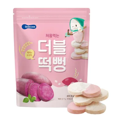 BebeCook My First Duo-Flavour Rice Rusk (Sweet Potato)