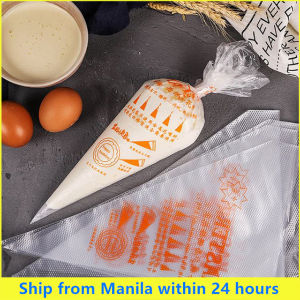100pcs/set Disposable Pastry Bag Icing Piping Bag Cake Cupcake Decorating Bags Fondant Cake Cream Pastry Tip Baking Tools Bread Cake & Cookie Accessories