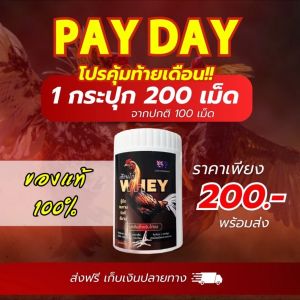 1แถม1 (แถมในกระปุก)🔥เซียนไก่เวย์🔥เวย์โปรตีนไก่ชน วิ่งอึด วิ่งทน เสริมกร้ามเนื้อ เสริมกระดูก หน้าแดง เดือย เล็บ