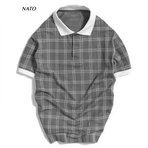 Áo Thun Polo Nam CARO Vải Cotton Cá Sấu Cao Cấp Đẹp Tay Ngắn Có Cổ Màu Trắng Đen Đỏ Xanh Navy Trơn Họa Tiết NATO