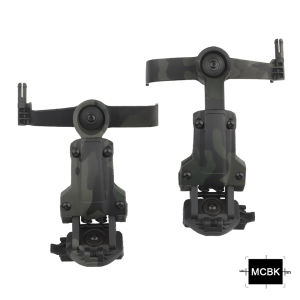 SINAIRSOFT Tactical Headset Rail Mount 360° Rotation For TAC3/C Series Headset Bracket Adapter Fit OPS Core ARC Wendy M-LOK Helmet