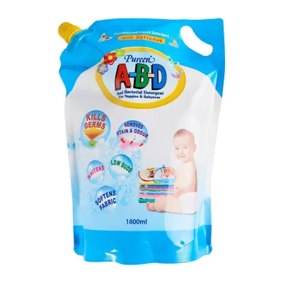 Pureen A-B-D Liquid Detergent Refill Pack 1.8L - Laundry Liquid