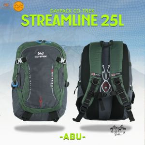 Tas Ransel / Daypack Co-trek Streamline 25 Include Rain Cover Terlaris