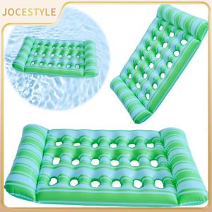 Hammock Recliner Chair Portable Inflatable Water Sleeping Bed Foldable Floating Lounger Air Mattress Outdoor Swimming