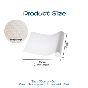 【Woody】Non-Slip Waterproof EVA Drawer Mat Cupboard Cabinet Fridge Pad Anti-Fouling Anti-Moisture Mat