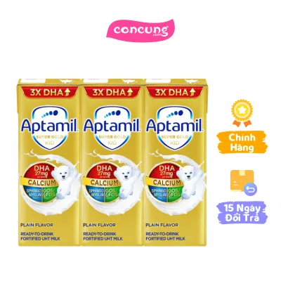 Sữa pha sẵn Aptamil Super Gold Kid 180ml (lốc 3 hộp)