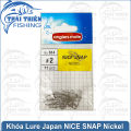 Khóa Lure Snap Japan Nice Snap Nickel. 
