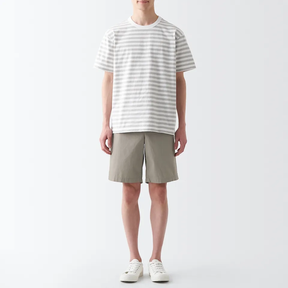 MUJI Men Poplin Short Pants