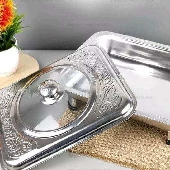 PRASMANAN KOTAK STAINLESS STEEL / TEMPAT LAUK STAINLESS | Lazada Indonesia