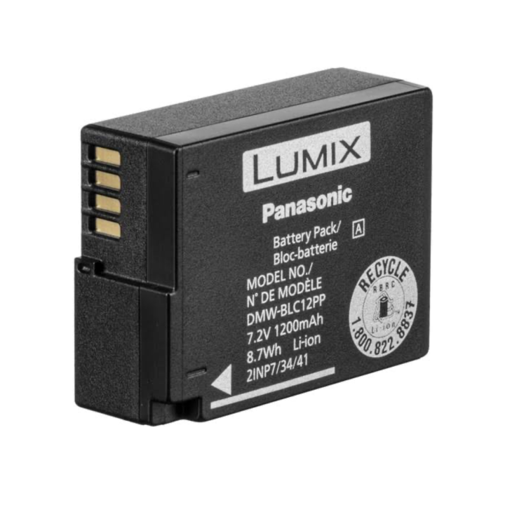 Panasonic DMW-BLC12 BLC12 Battery for Lumix DMC-GX8 G5 G6K G6KK G7