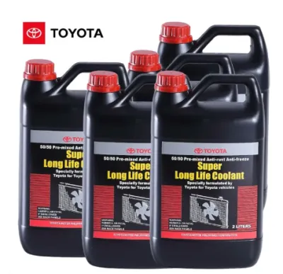 TOYOTA GENUINE Engine coolant LONG LIFE COOLANT PINK 2 LITERS Gasoline and diesel cars