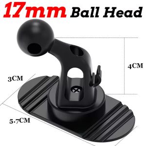 360 Degree Rotating Base Universal Car Dashboard Phone Holder Base 17mm Ball Head Sticker Base for Car Cellphone Stand