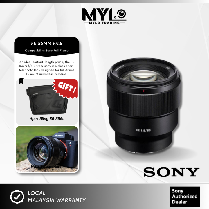 Fe 85mm F1 Kamera Sony A7ii Sony FE 85mm Lens SEL85F18 Fast