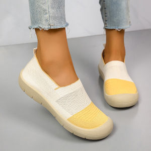 Free Shipping Autumn New Collection: Shallow-Toe Breathable Slip-On Mom Shoes Non-Slip Comfortable And Perfect For Casual Walking