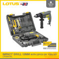 Lotus Impact Drill with 22pcs DIY Tool Kit 13MM LTHD650XL - Power Tools. 