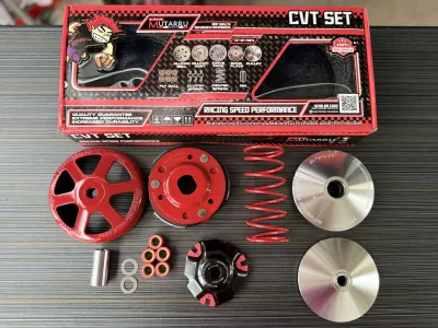 MUTARRU RACING CVT PULLEY SET M3 / MIO / CLICK / NMAX V1 V2 / AEROX / BEAT FI / PCX 150 / BURGMAN / GEAR / GIORNO + PLUS / GY6