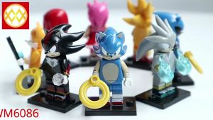elegantstunning Children Assembled Building Block Toys Anime Series Cartoon Action Figure Blocks Gifts For Kids