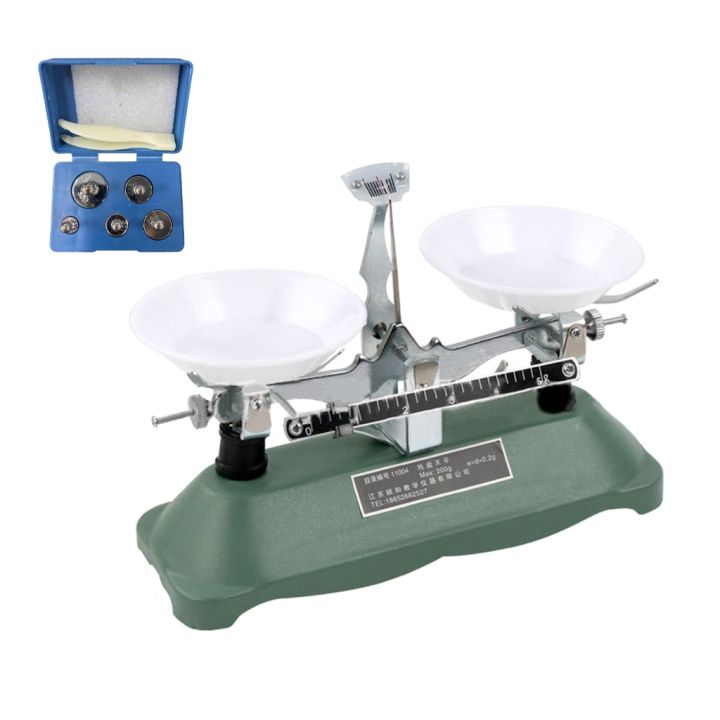 Lab Mechanical Balance Scale Double Pan Balance Scale Balance Tray ...
