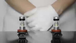 2x L2 H8 H9 H11 8000K LED Fog Light Bulbs Set 6000LM 6-2525-SMD Ceramic Lamp Beads Plug and Play Fog Lamps Replace Bulb for Cars Vehicle ATV/UTV OFF ROAD LIGHT (Ice Blue H8/H9/H11)