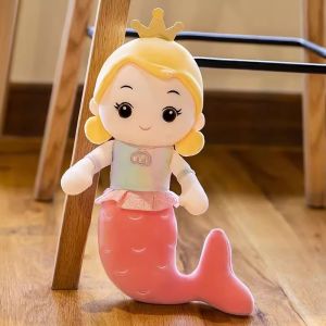 Cute Mermaid Stuffed Toy Mermaid Princess Pillow Doll Kids Toy Girlfriend Birthday Gifts 30/40CM