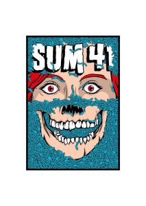 Sum 41 Rock Band Customized A3 Size 29.7 × 42 CM Borderless Poster Room Wall Decor
