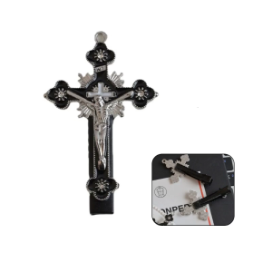 Kẹp tóc chéo cho thanh thiếu niên cô gái Y2K gothics hairclip kẹp tăm kẹp tóc thú mỏ vịt kim loại kẹp tóc cho phụ nữ tóc mái bên