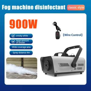 Minsine Professional Haze Fog Machine 900W Wireless Remote Control Cold Smoke Maker Chiller Portable Fog Generator System  Smoke Fog Ejector for Stage Party Club Bar